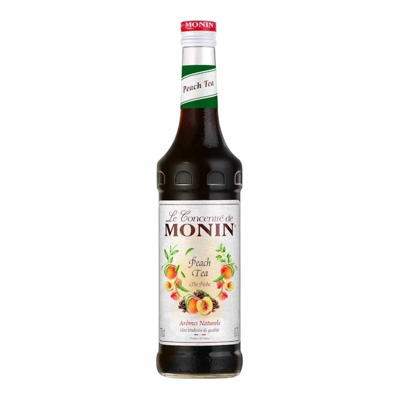 MONIN Concentre The Peche 700 ml – Saveur fruitée et rafraîchissante