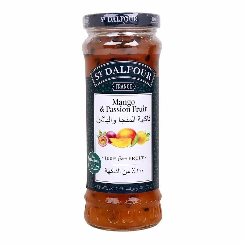 St Dalfour Confiture Mangue &amp; Fruits de la Passion – 284 g