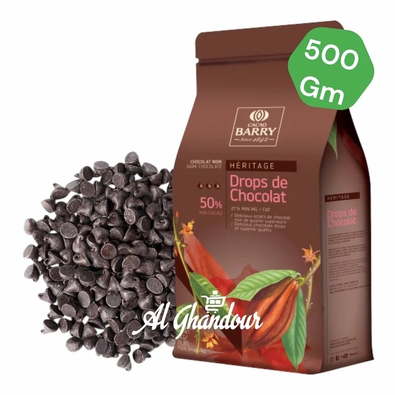 Barry Pepites Chocolat Noir 50% – 500 g