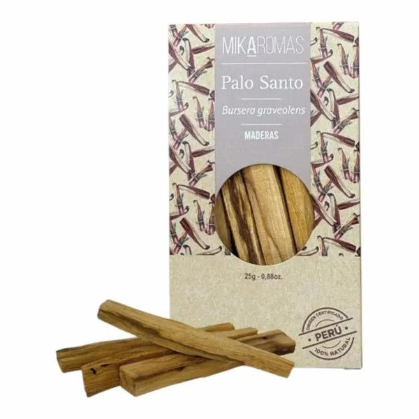 Bois de Palo Santo en bâtonnets Madera Santa Mikaromas – 25 g My Store