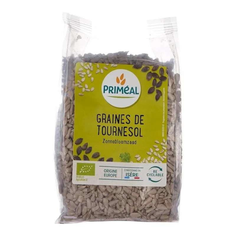 Primeal Graines de Tournesol 250G – Super aliment riche en nutriments et énergie naturelle