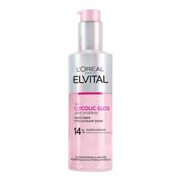 LOreal Paris Elvive Glycolic Gloss – Serum Sans Rinçage Brillance et Douceur 150ml My Store