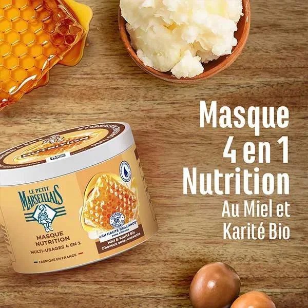 Le Petit Marseillais Masque Soin Capillaire Nutrition Multi Usage 4en1 – 370ml