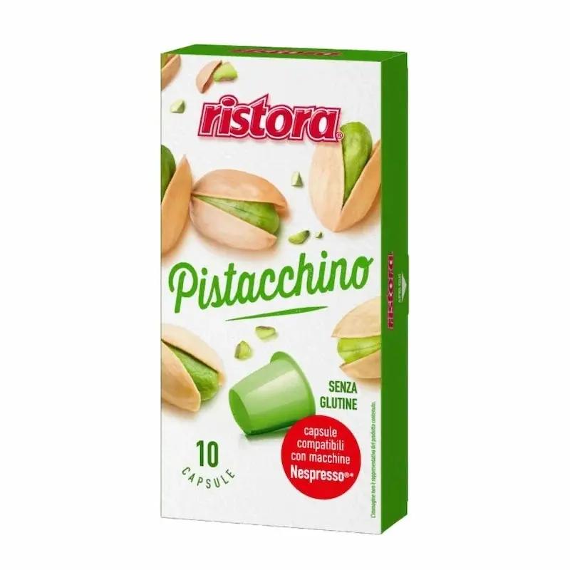 Ristora Capsules Compatibles Nespresso Pistacchino – 10 pcs My Store