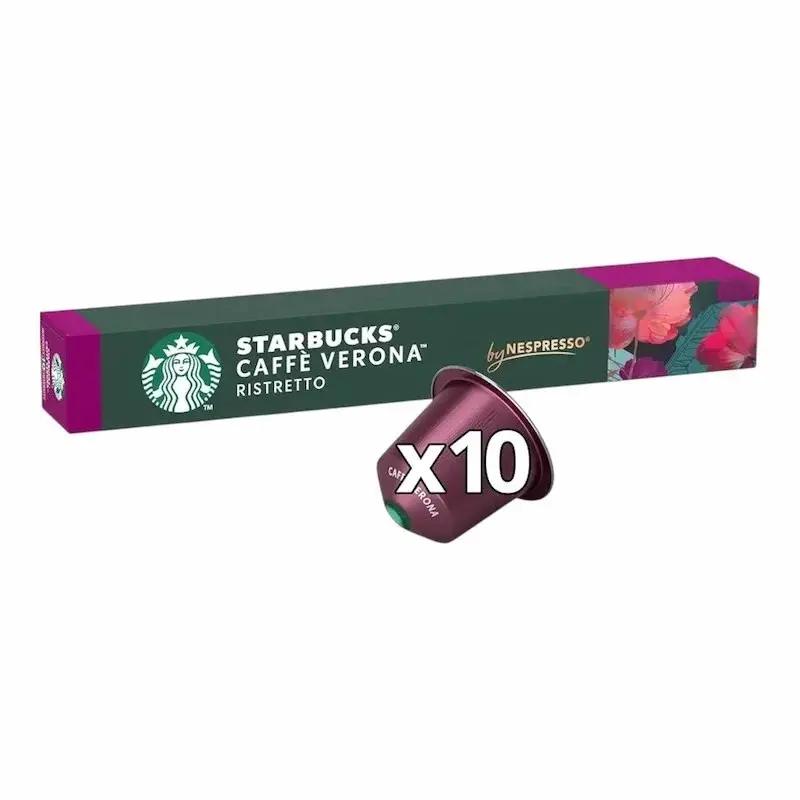 STARBUCKS Caffe Verona Dark Roast Coffee Capsules 10 capsules My Store