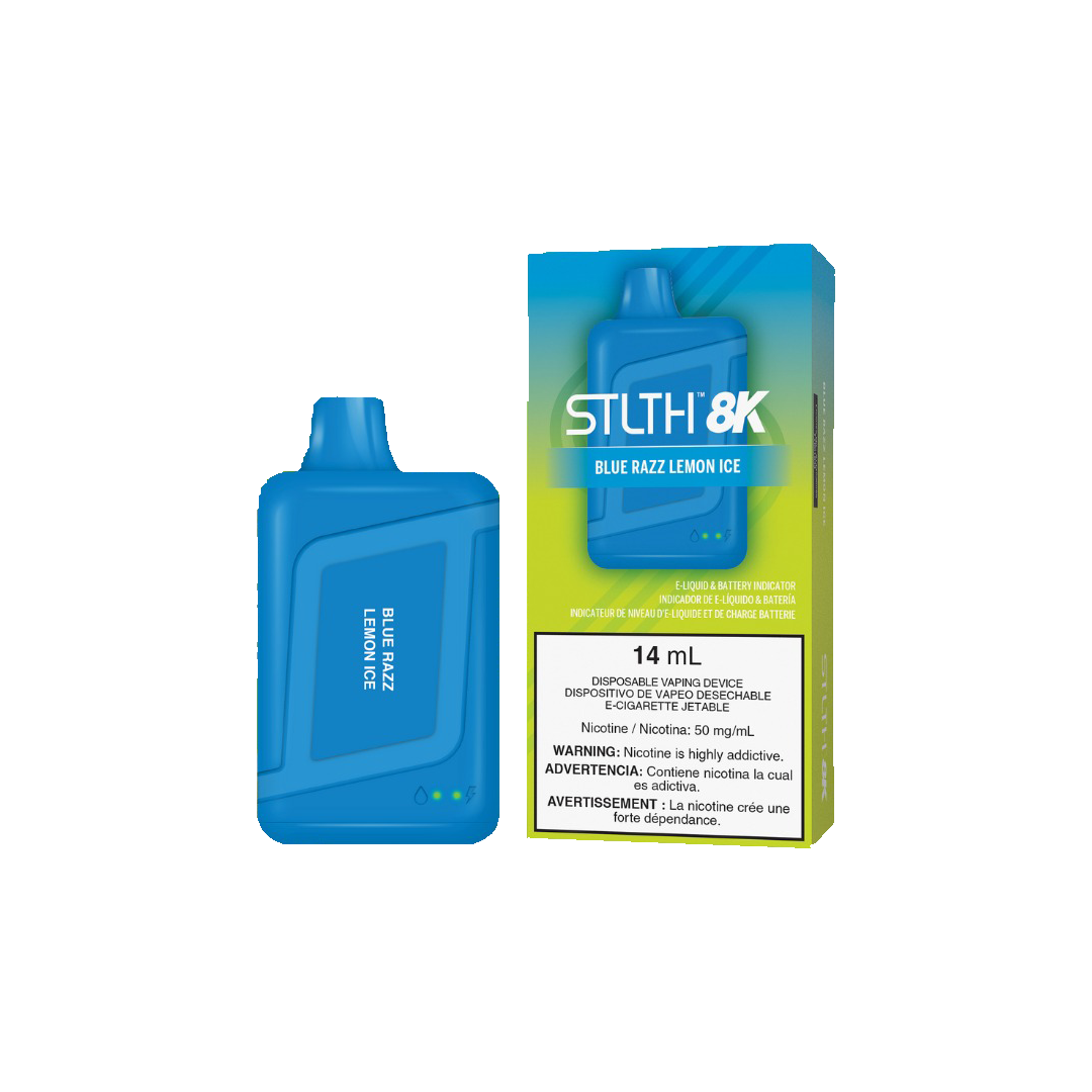 STLTH 8K - Blue Razz Lemon Ice - 5%
