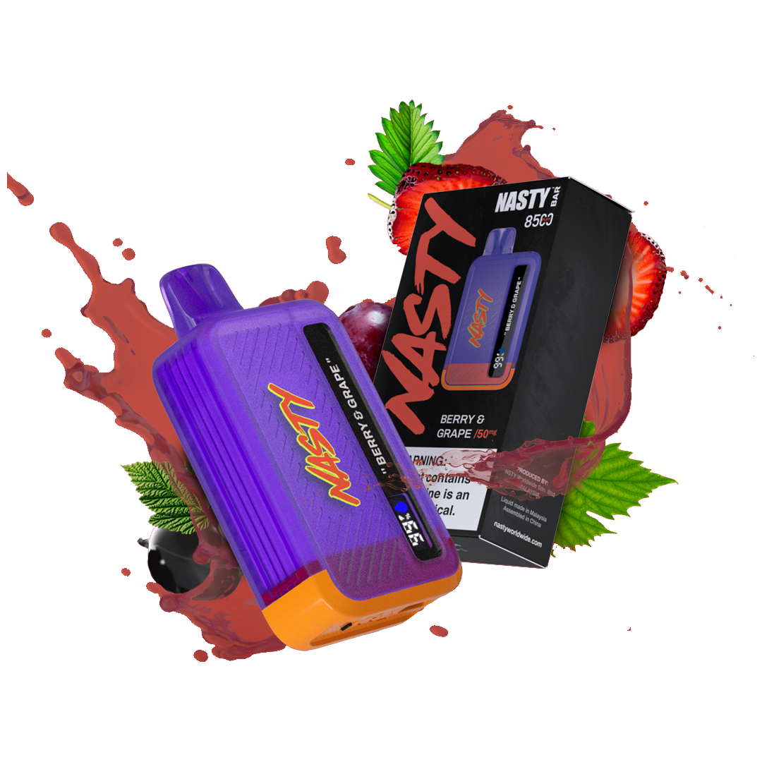 Nasty 8.5K - BERRY & GRAPE 8500 puffs 2% / 5%