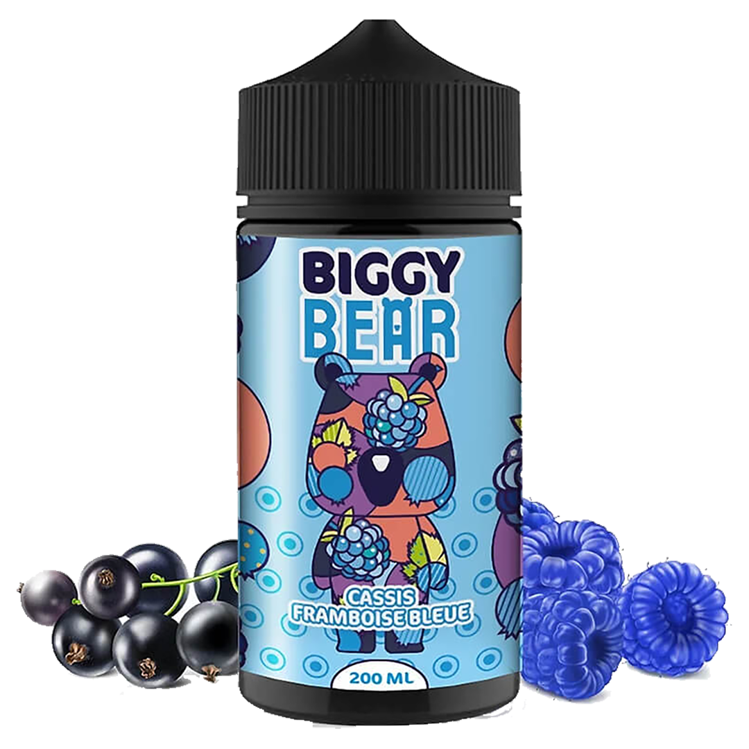 Cassis Framboise Bleue  - Biggy Bear - 200ml
