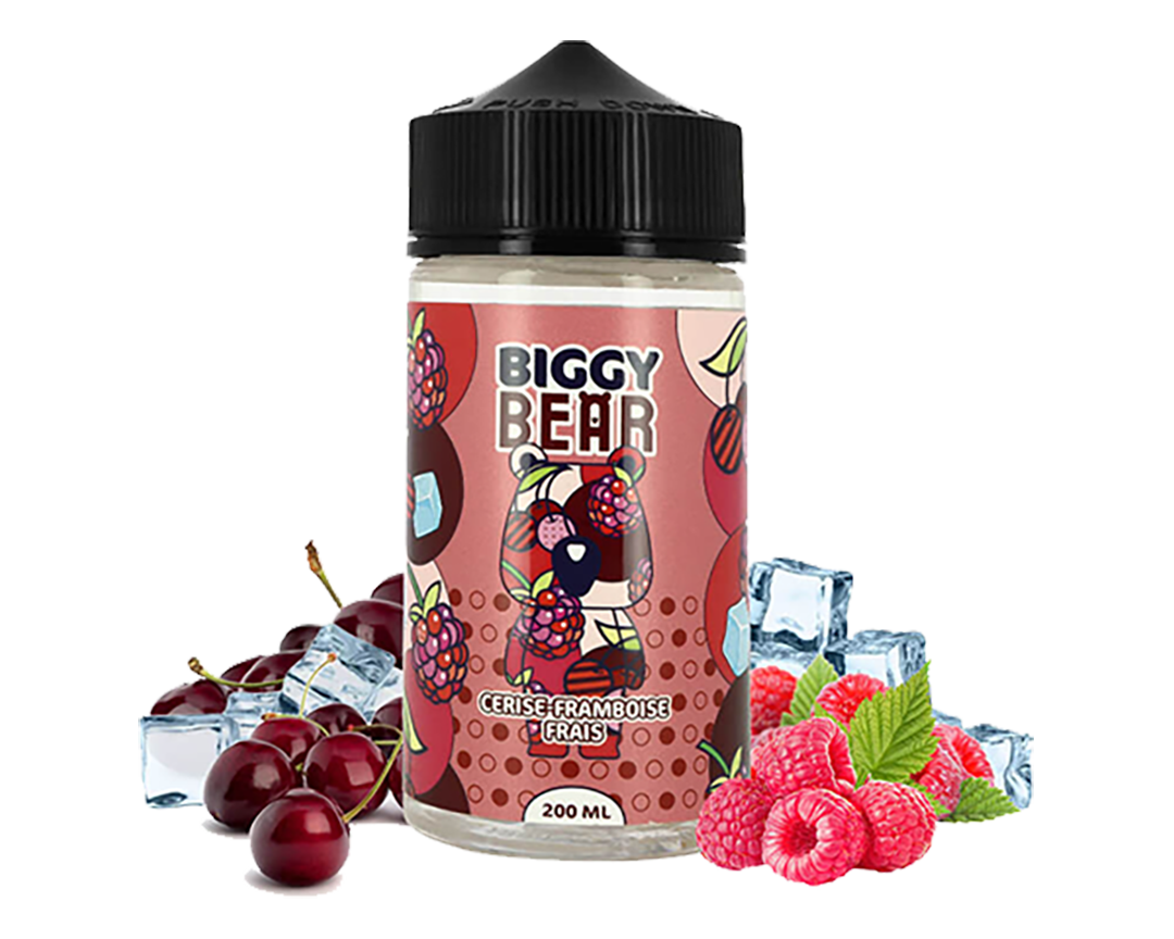 Cerise Framboise Frais - Biggy Bear - 200ml