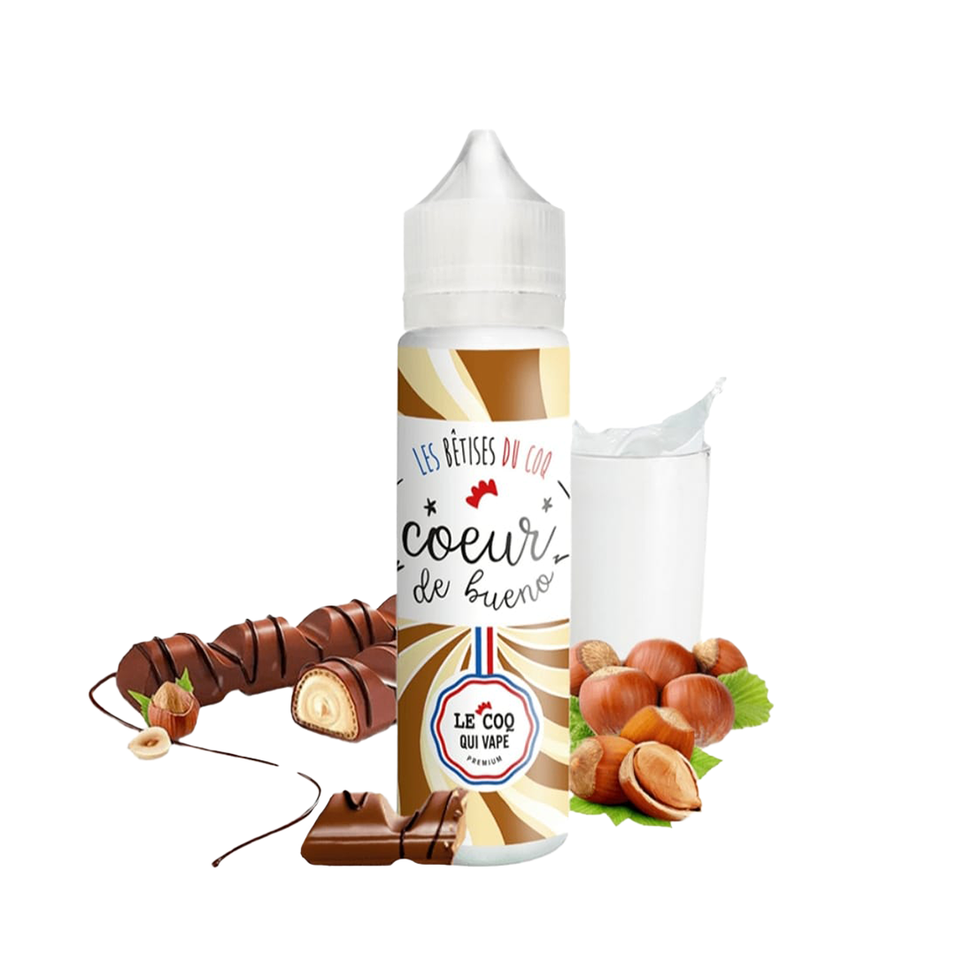 Les bêtises Du Coq Cœur de Bueno Le Coq Qui Vape 60ml