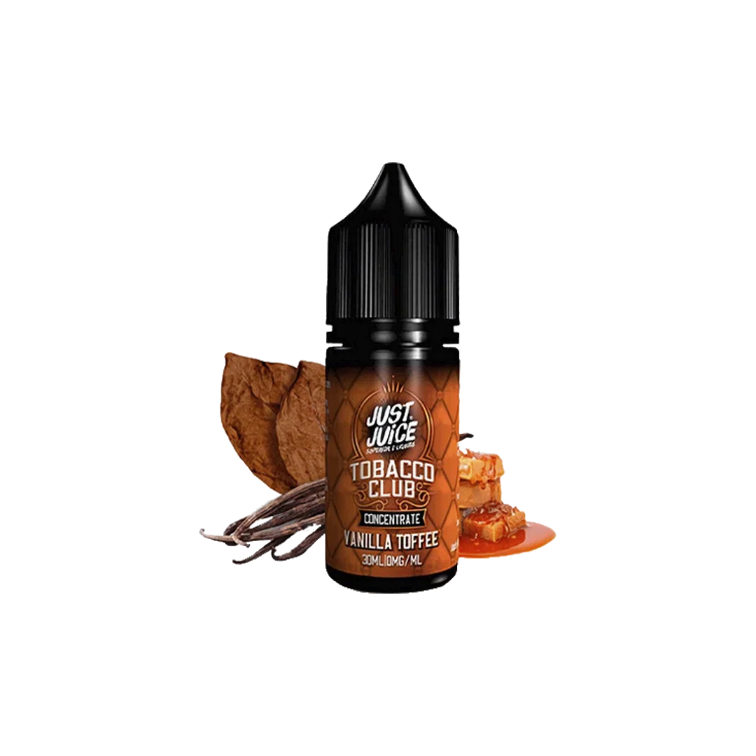 Concentré Just Juice Tobacco Club Vainilla Toffee 30ml