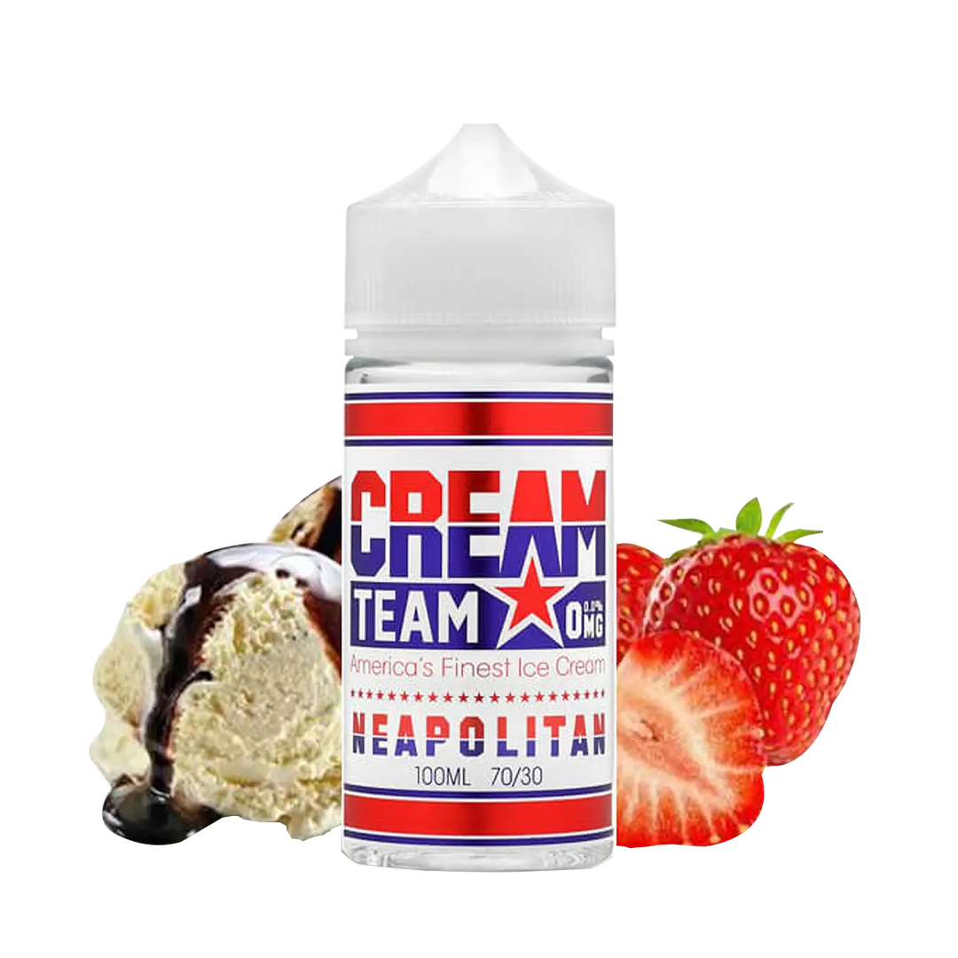 Cream team Neapolitan By Kings Crest 120ml