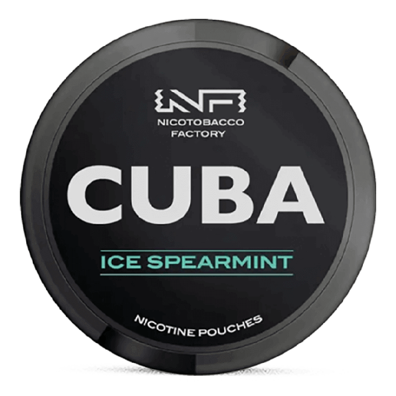 Cuba Nicotine Pouche - Spearmint Ice - 50mg