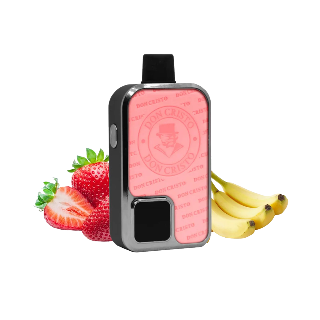 Don Cristo Bars Strawberry Banana 25K Puffs 2%
