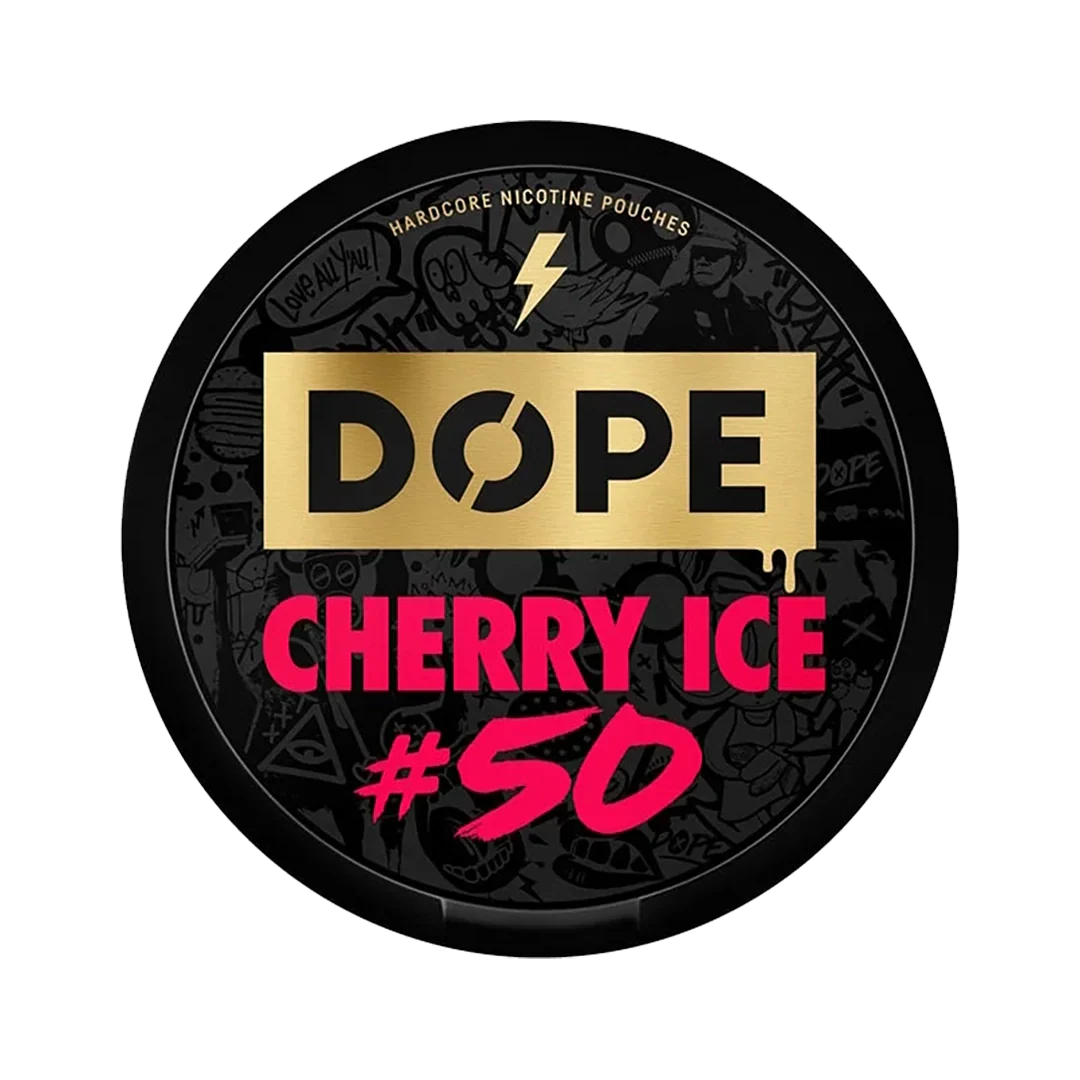 Dope - Nicotine pouche - Cherry Ice - 50mg/g