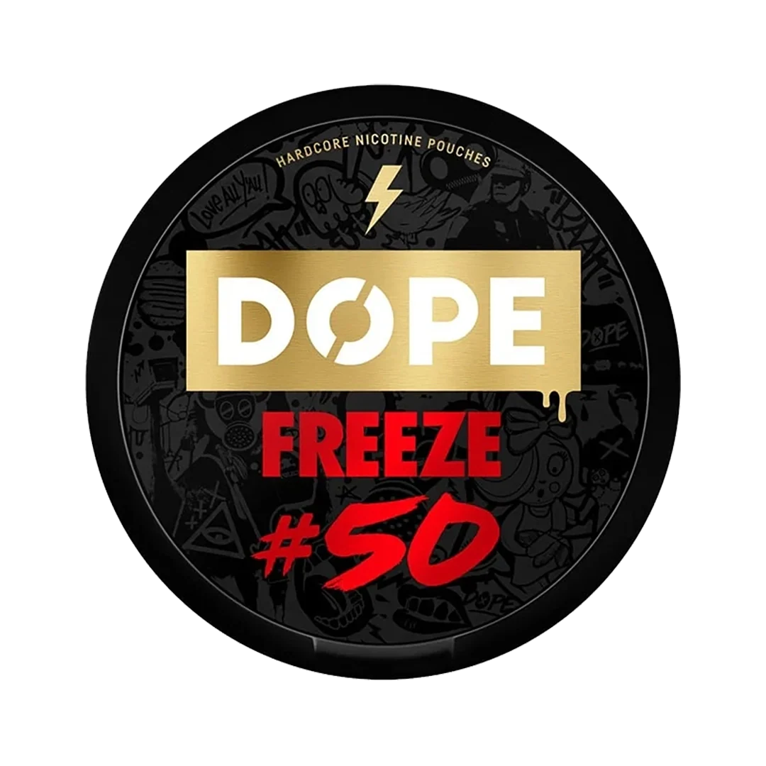 Dope - Nicotine pouche - Freeze - 50mg/g