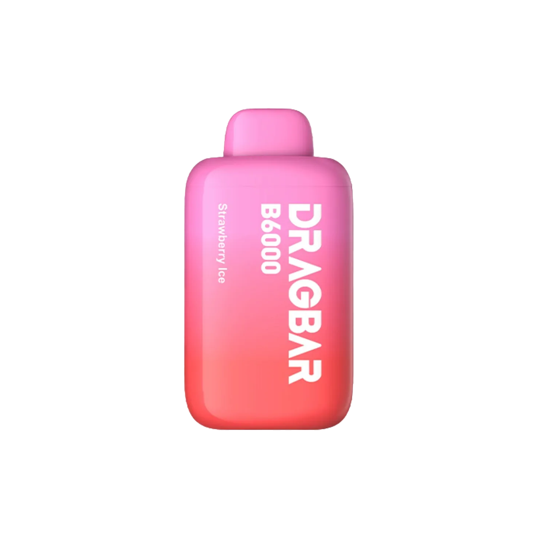 Drag Bar B6000 Puff - Strawberry Ice - 5%