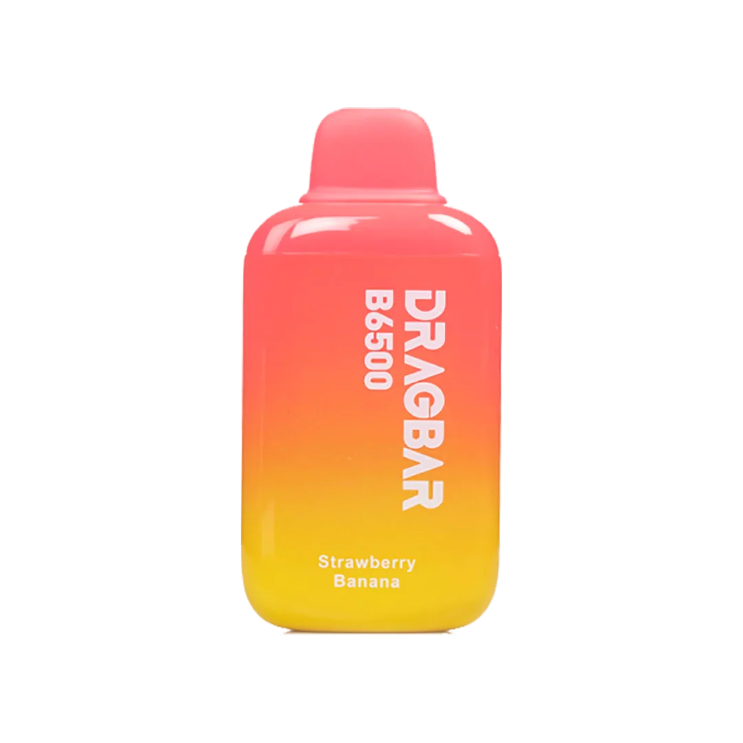 Drag Bar B6500 Puff - Strawberry banana Strong Version- 5%