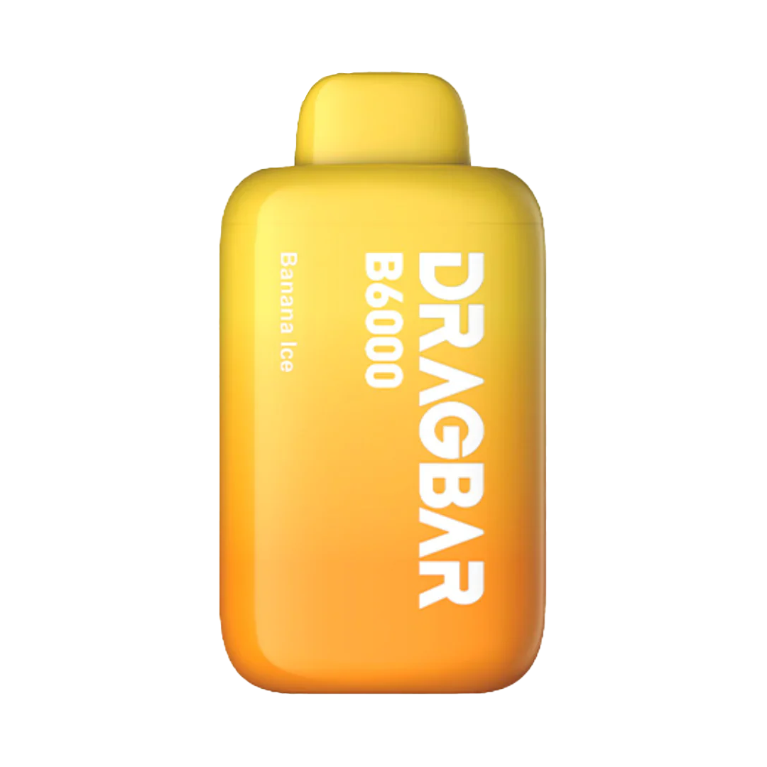 Drag Bar B6000 Puff - Banana Ice - 5%