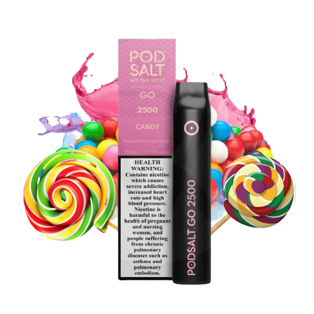 POD Salt 2500 puffs Candy 5%