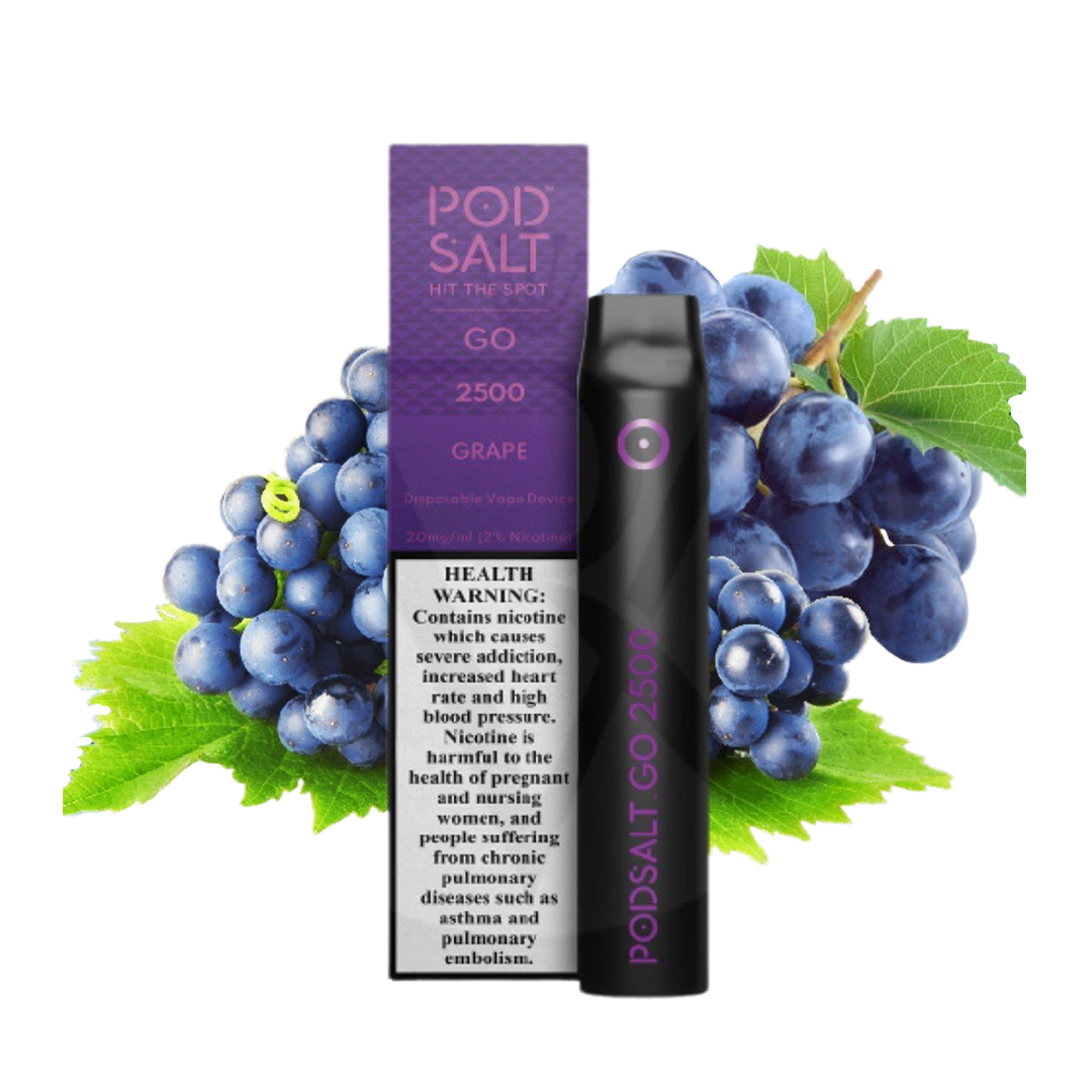 POD Salt 2500 puffs Grape 5%