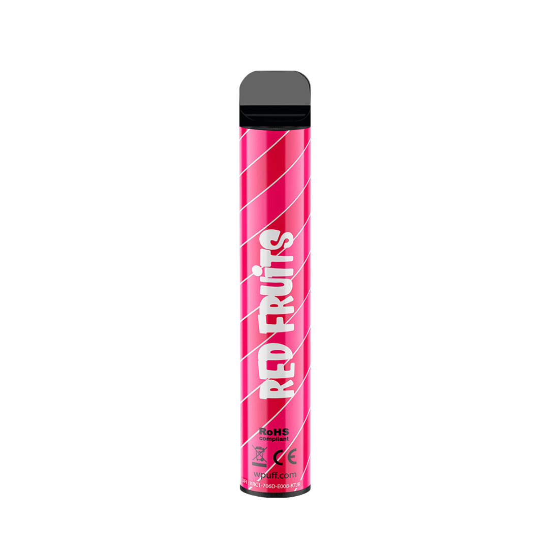 Wpuff Magnum Liquideo - RED FRUITS - Jetable 2000 Taffs  2%