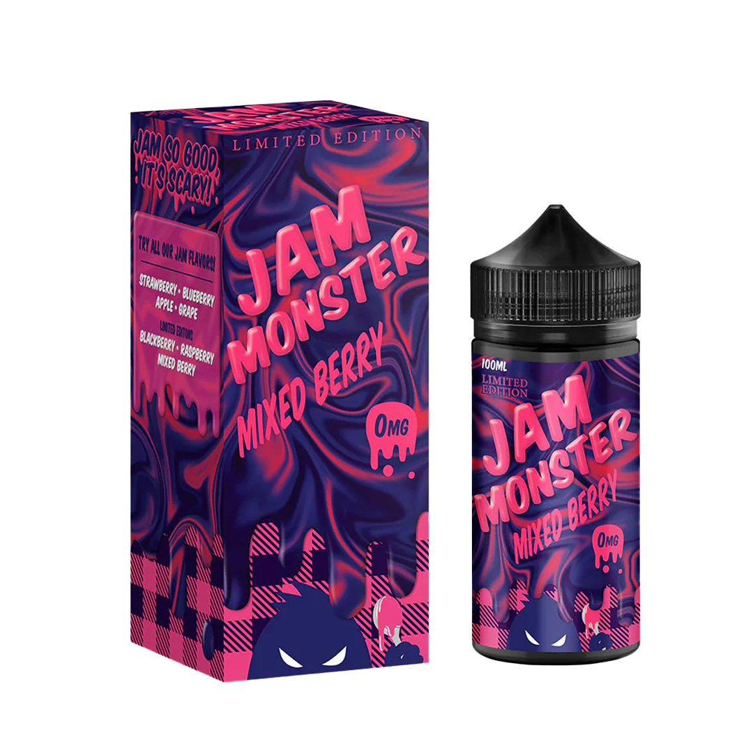 Jam Monster Mixed Berries 120ml