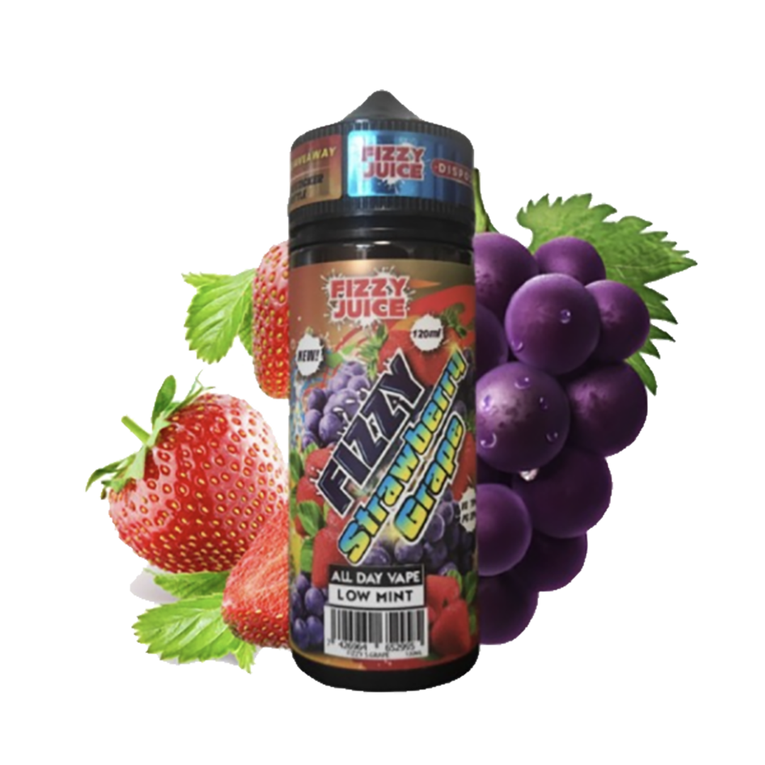 Fizzy Juice Strawberry Grape  - 120ml