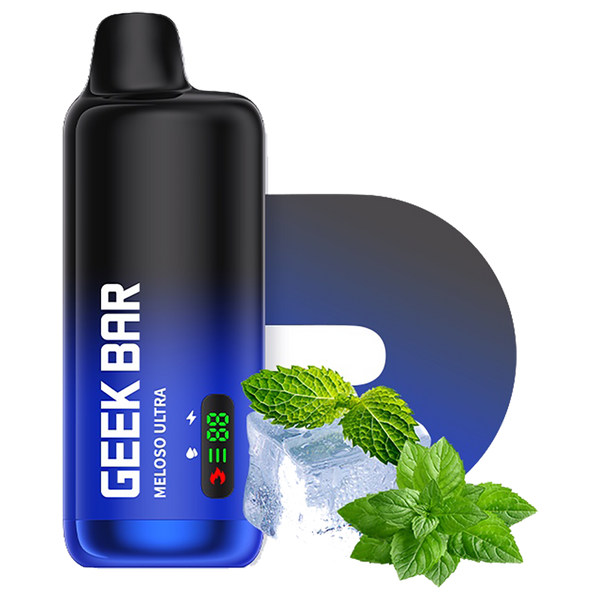 Geek Bar Meloso Ultra 10k puffs - Cool Mint - 5%