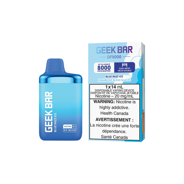 Geekbar DF8000 Puff  - Blue Razz ice - 5%
