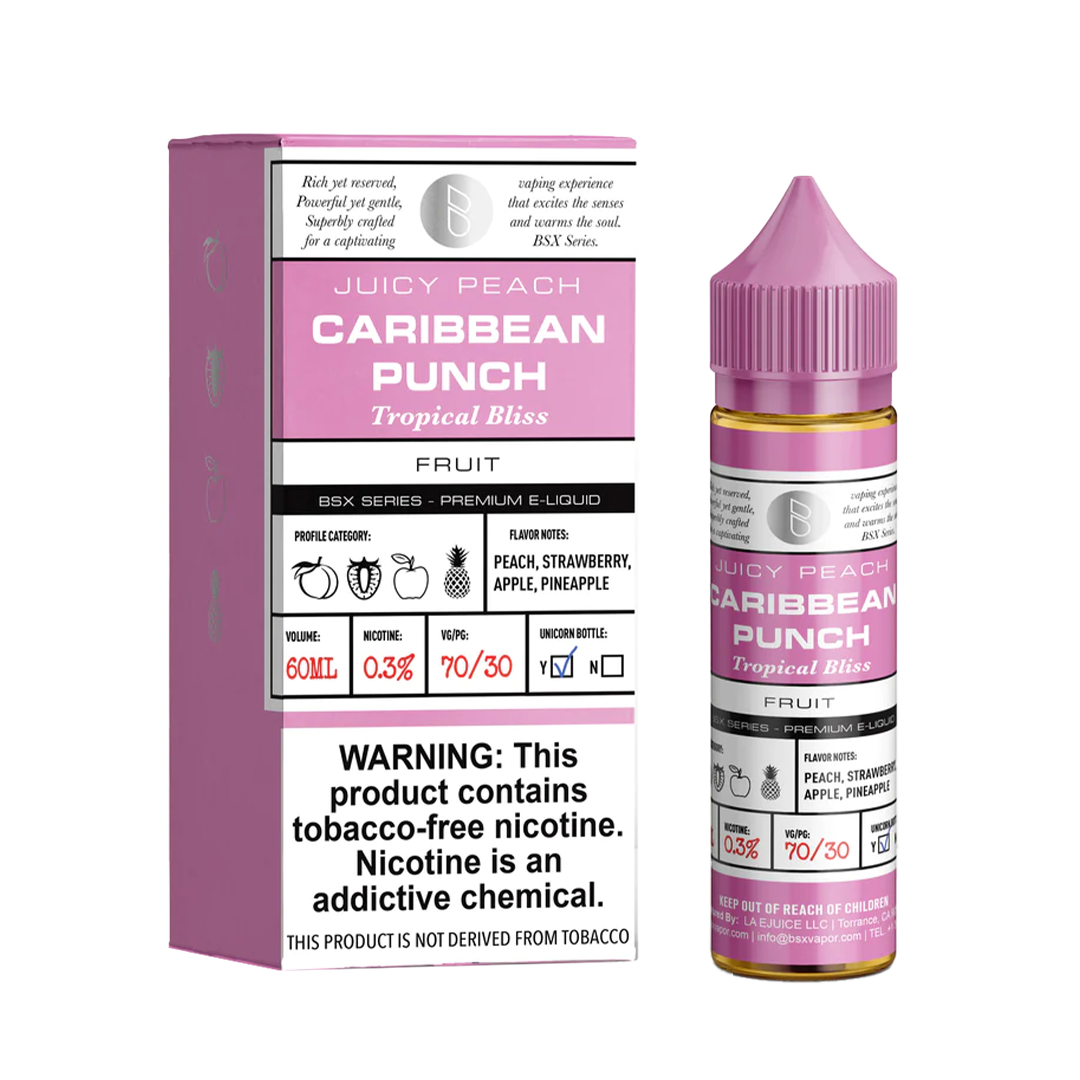 Glas Basix Juicy Peach Caribbean Passion 60ml