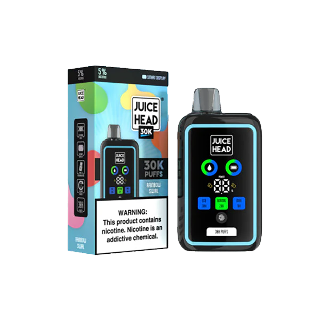JUICE HEAD 30K Puffs - Rainbow Swirl - 5%