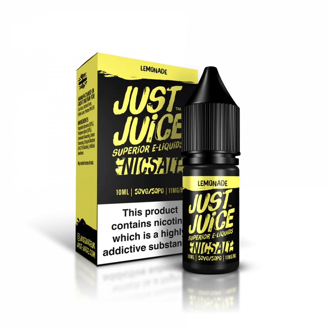 JUST JUICE – NIC SALT –  LEMONADE 10ML / 20mg