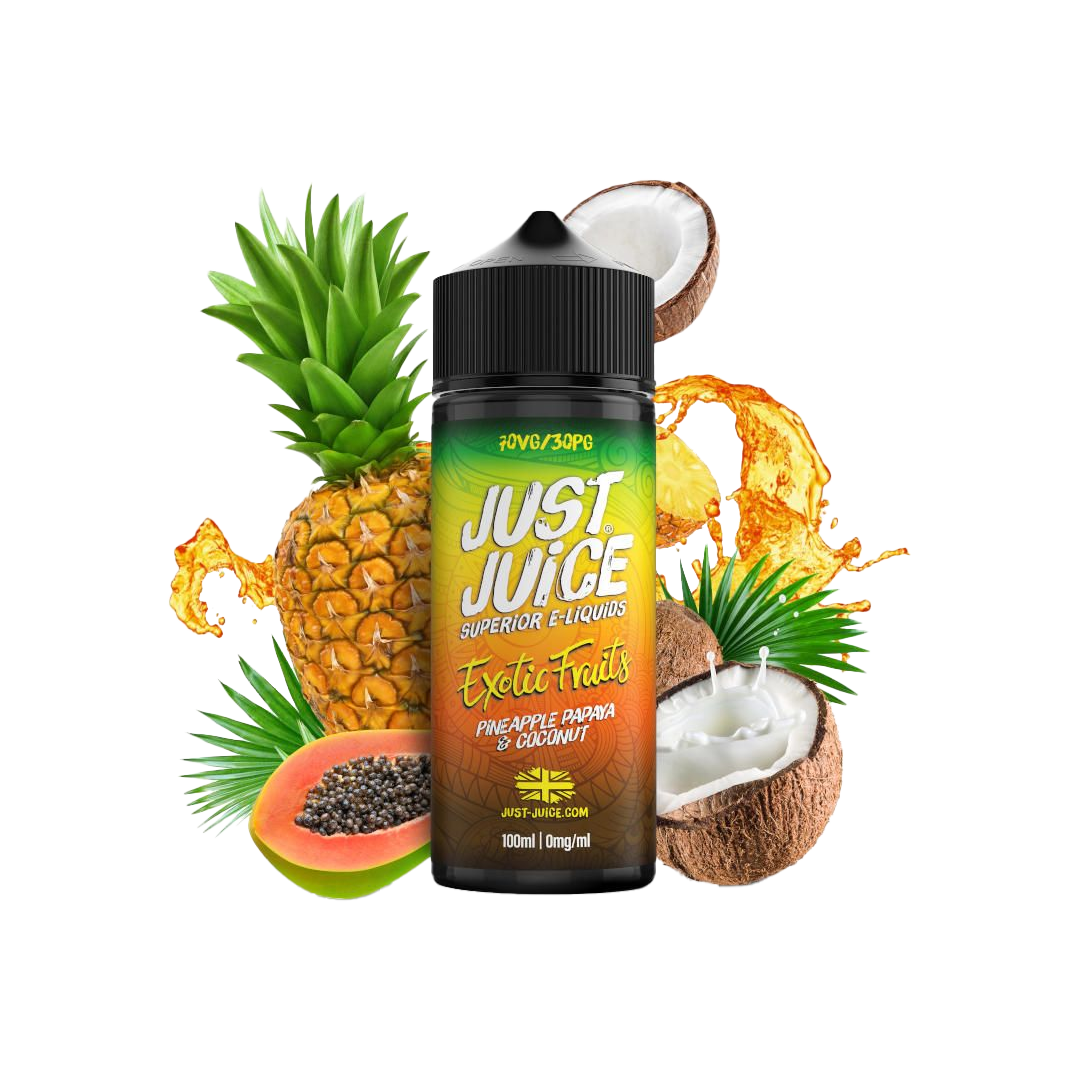 Just Juice - Exotic Fruits Pineapple, Papaya & Coconut - 120ml