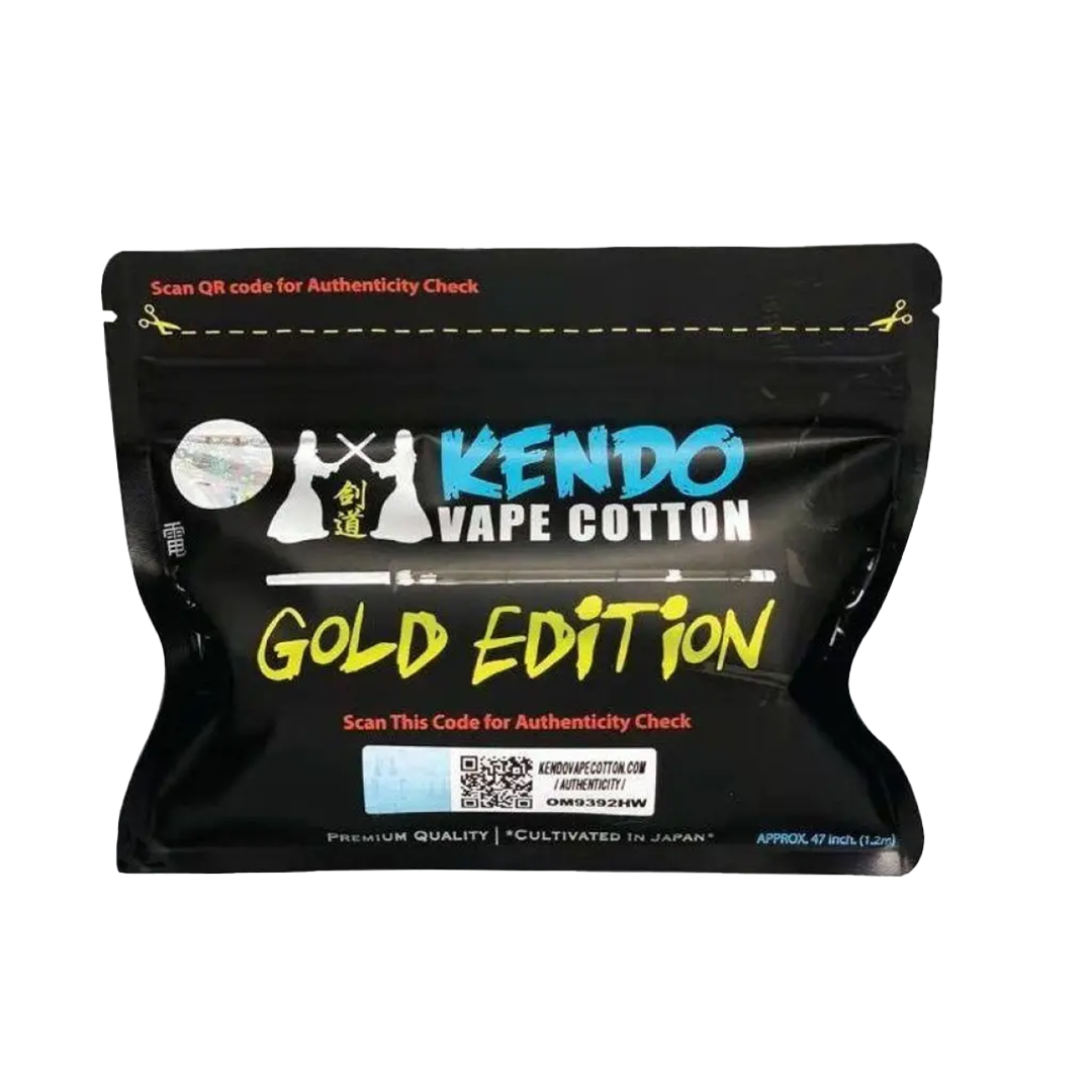 Kendo Vape coton Gold edition