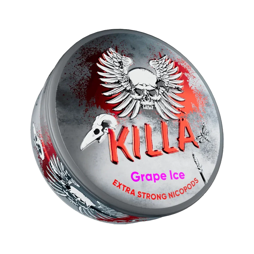Killa Snus - Grape Ice - 12.8  mg/pouch