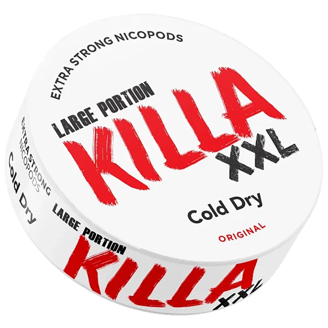 Killa Snus XXL - Cold Dry - 16.5 mg/pouch