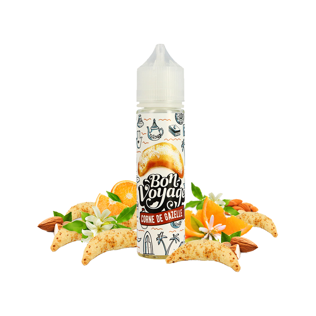 Le Coq Qui Vape Corne de Gazelle Bon Voyage 60ml