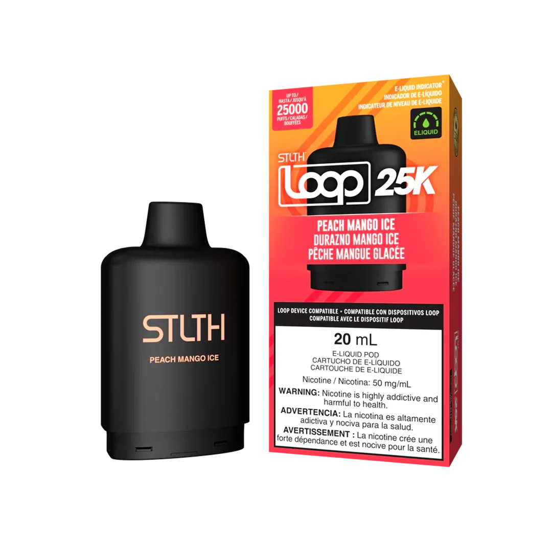 Loop - Peach Mango Ice - 25K Puffs - 5%