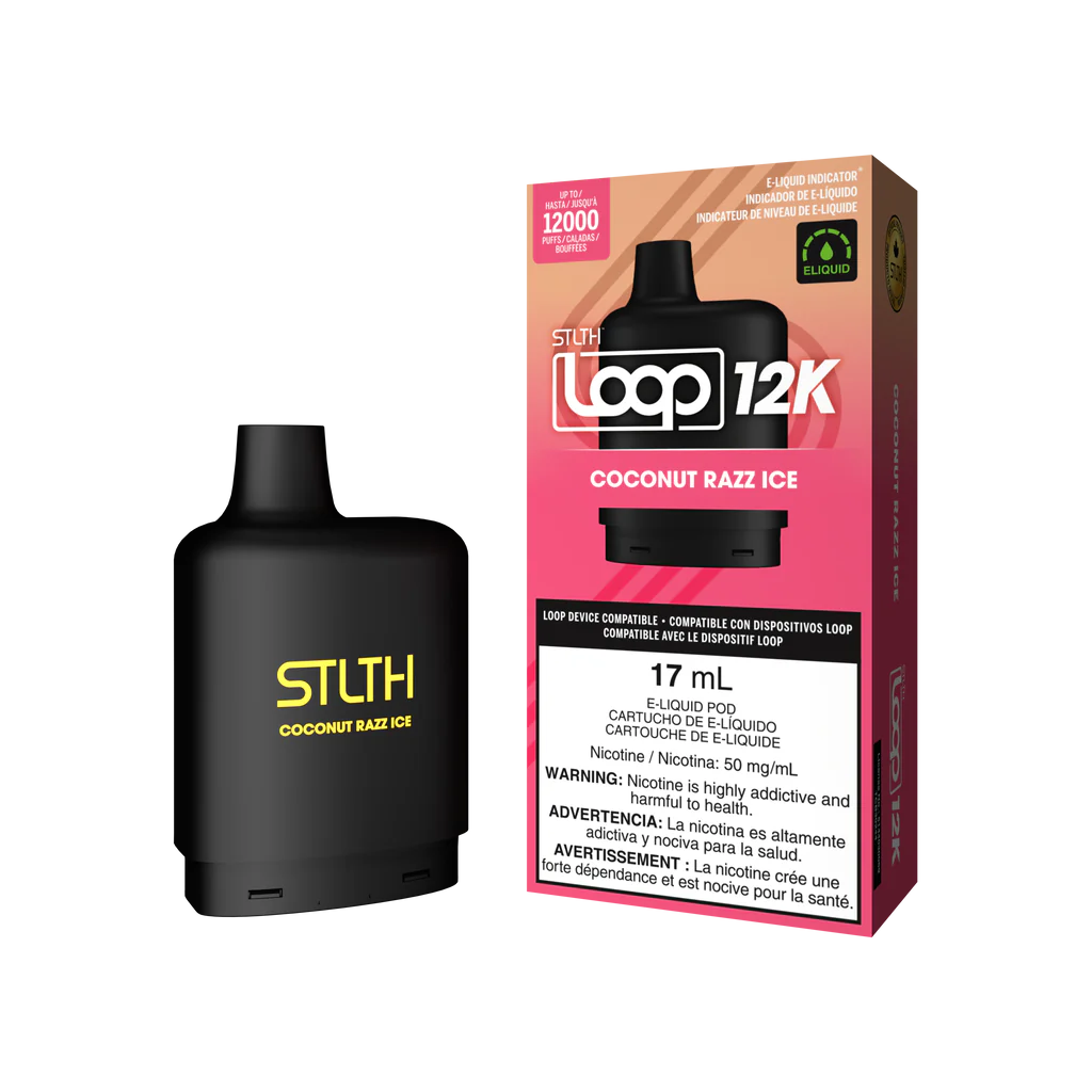 Loop -  Coconut Razz Ice - 12K Taffs