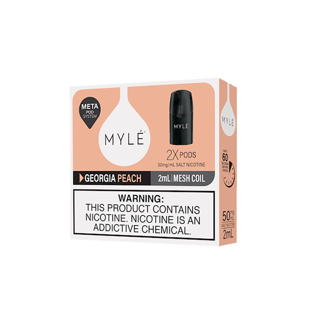MYLE META POD - GEORGIA PEACH - 5%
