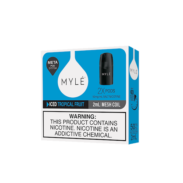 MYLE META POD - ICED TROPICAL FRUIT - 5%