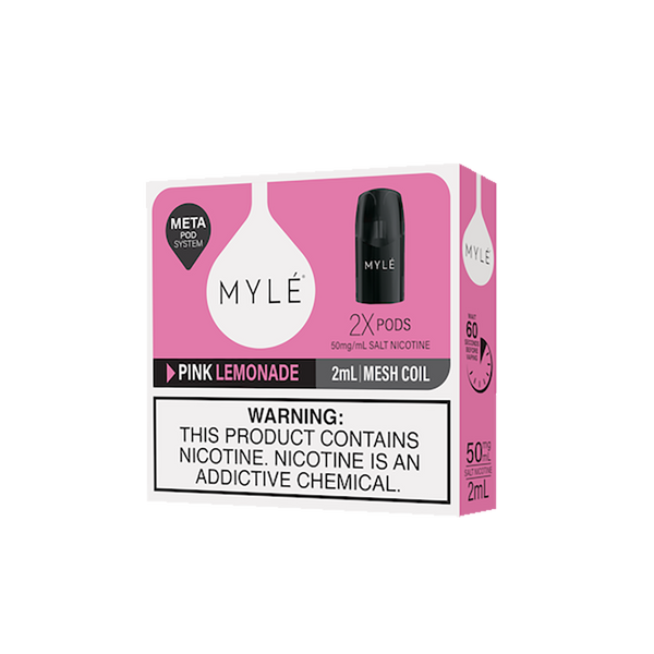 MYLE META POD - PINK LEMONADE - 5%