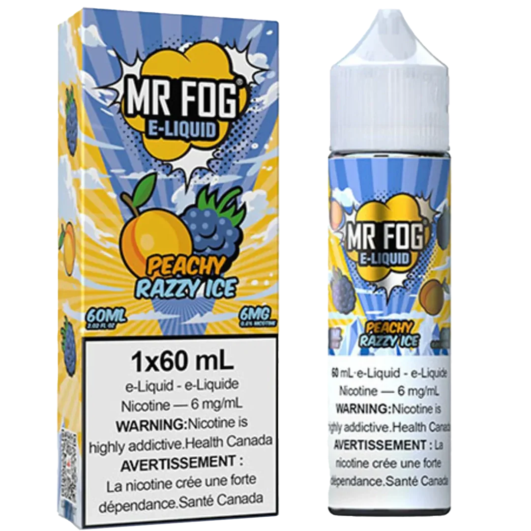 Mr Fog Peachy Razzy Ice 60ml