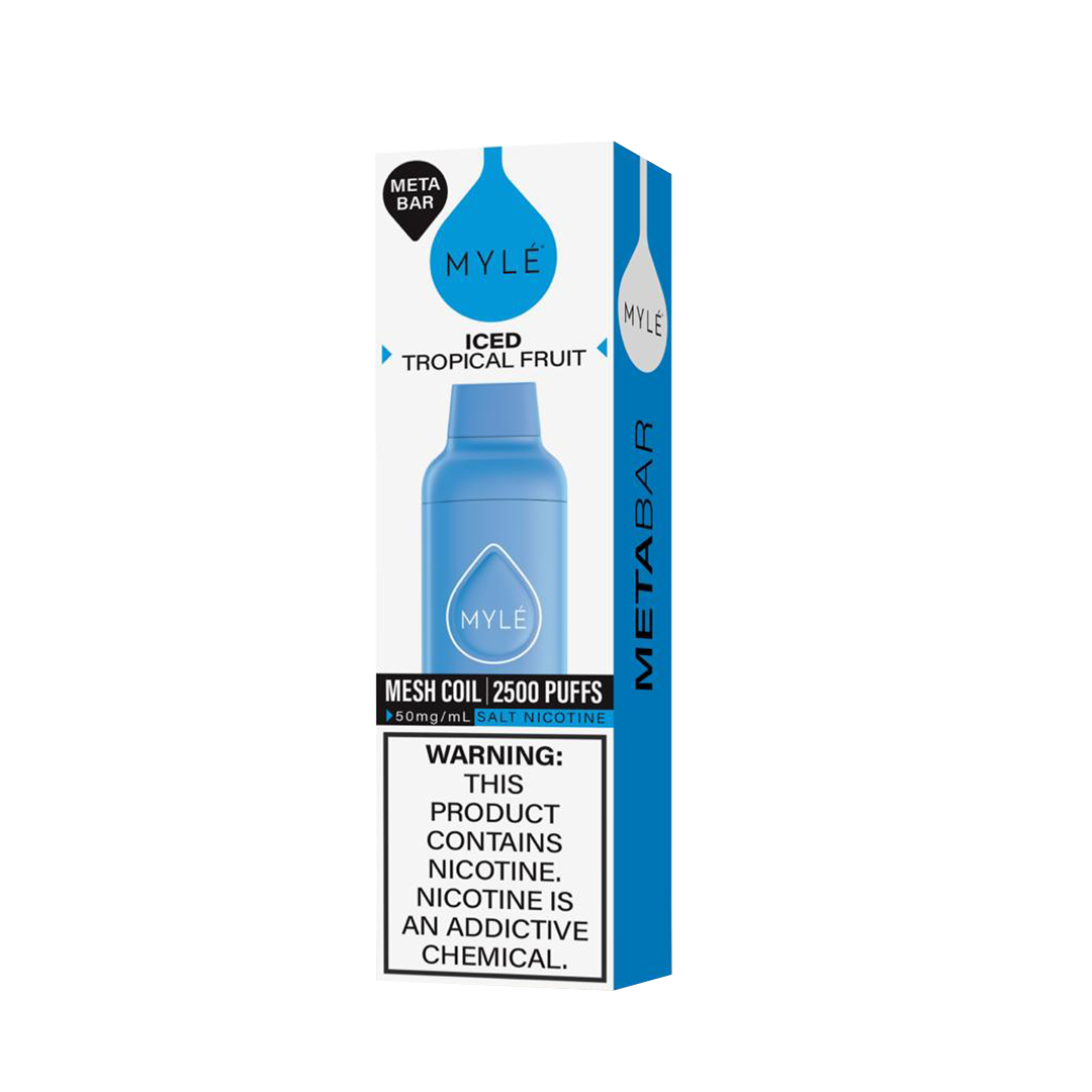 Myle Meta Bar - Iced Tropical Fruit - 2500 Taffs 5%
