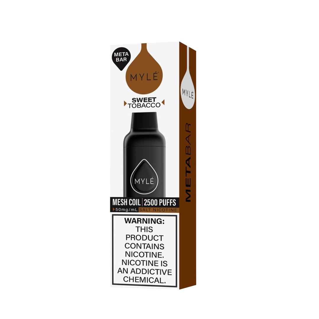Myle Meta Bar - Sweet Tobacco - 2500 Taffs 5%