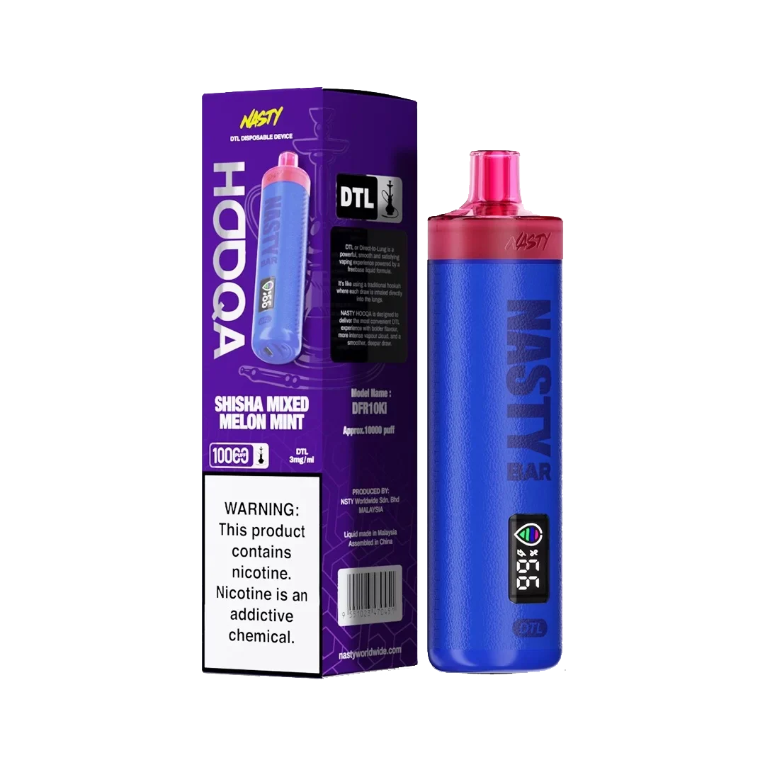 Nasty HOOQA 10K - Shisha Mixed - 3mg