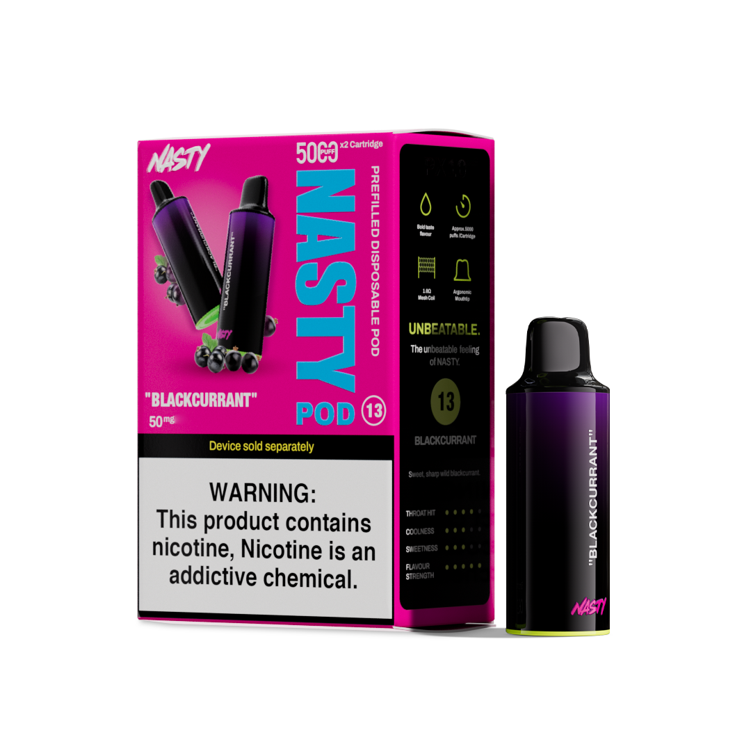 Nasty Pod 5k - Blackcurrant