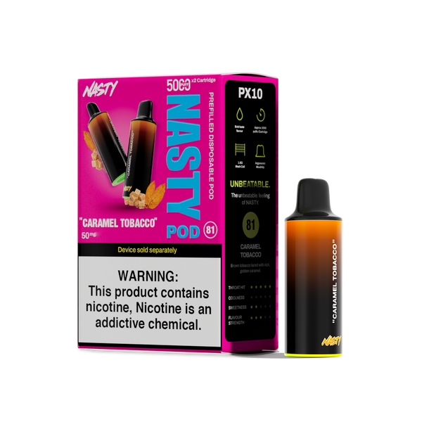 Nasty Pod 5k - Caramel Tobacco