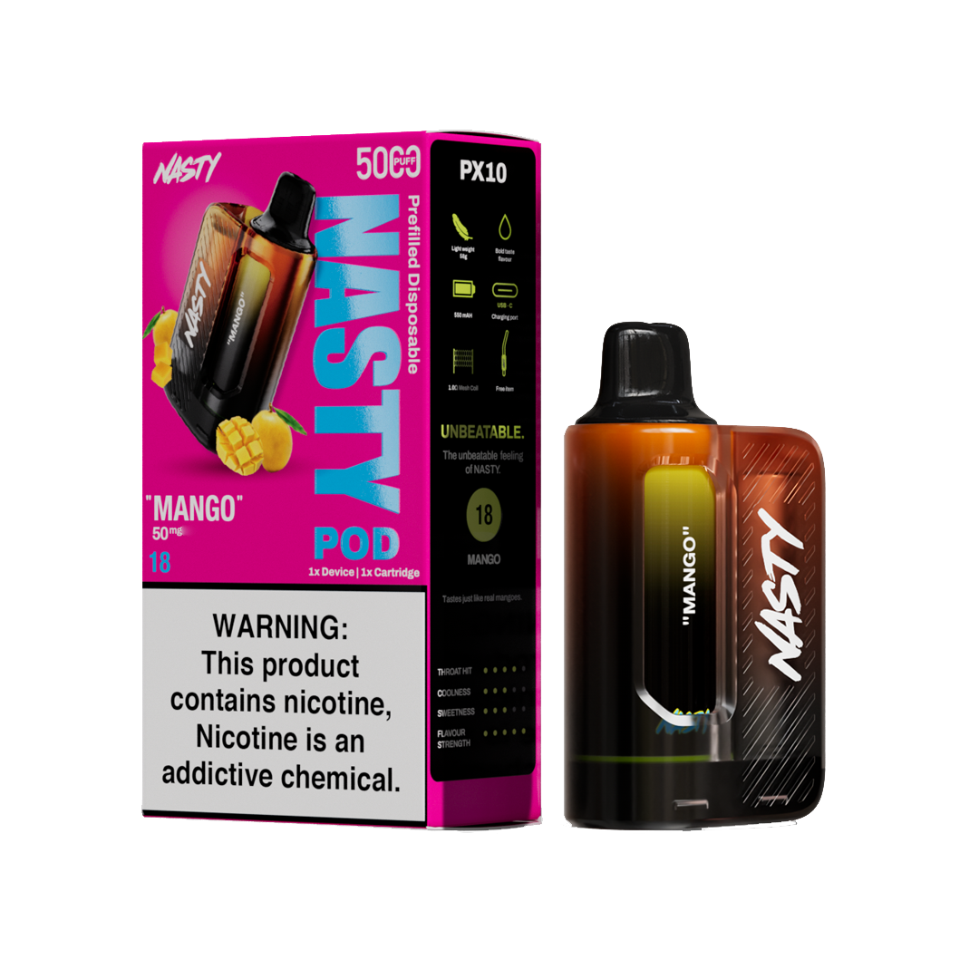 Nasty Pod 5k - Mango - kit complet - 5%